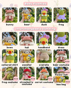 Mushroom Amigurumi Crochet 12 Patterns Bundle
